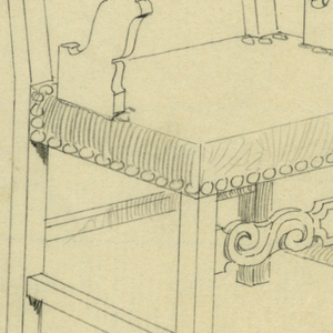 Drawing, Designs for Chairs