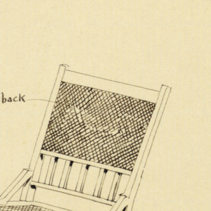 Drawing, Designs for Chairs