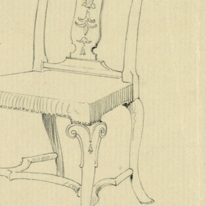 Drawing, Designs for Chairs