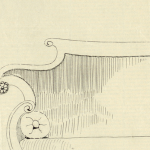 Drawing, Design for Showwood Sofa