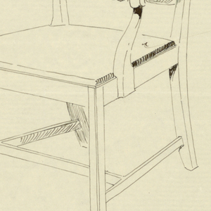 Drawing, Designs for Chairs