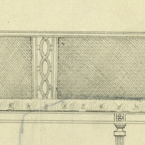 Drawing, Design for Showwood Sofa