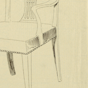 Drawing, Designs for Chairs