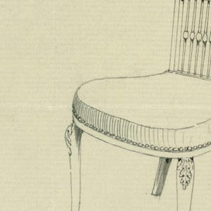 Drawing, Designs for Chairs
