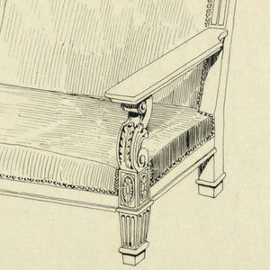 Drawing, Design for Showwood Sofa