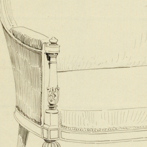 Drawing, Design for Showwood Sofa