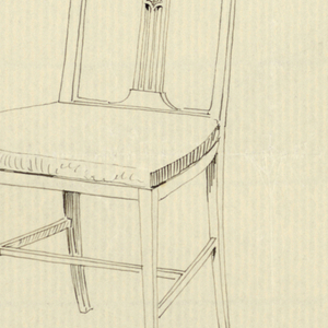 Drawing, Designs for Chairs