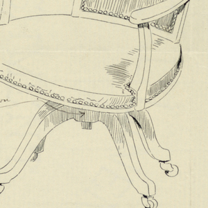 Drawing, Designs for Chairs