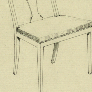 Drawing, Designs for Chairs