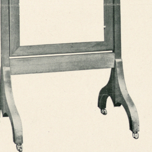 Catalogue Illustration, Design for Mirror & Piano Bench