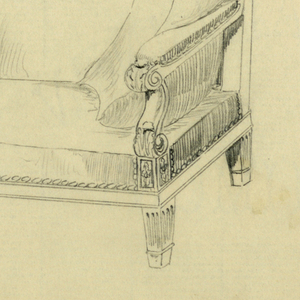 Drawing, Design for Showwood Sofa