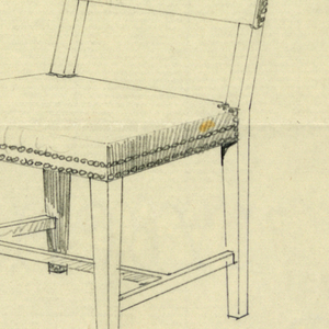 Drawing, Designs for Chairs