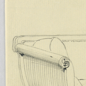 Drawing, Design for Showwood Sofa