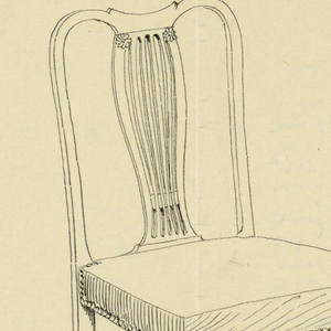 Drawing, Designs for Chairs
