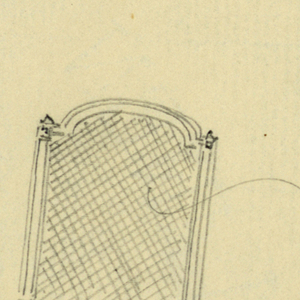 Drawing, Designs for Chairs