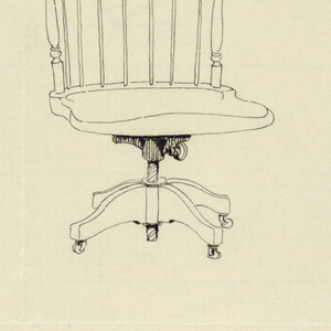 Drawing, Designs for Chairs