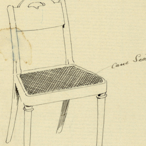 Drawing, Designs for Chairs