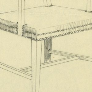 Drawing, Designs for Chairs