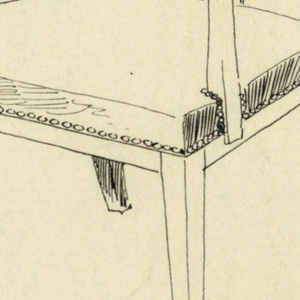 Drawing, Designs for Chairs