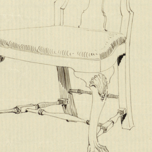 Drawing, Designs for Chairs