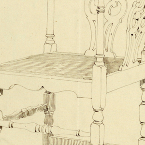 Drawing, Designs for Chairs