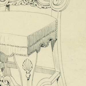 Drawing, Designs for Chairs