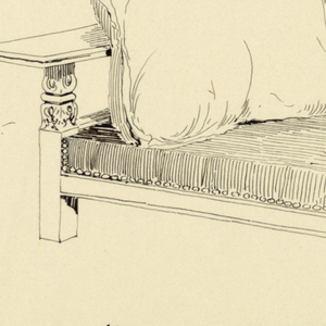 Drawing, Design for Showwood Sofa