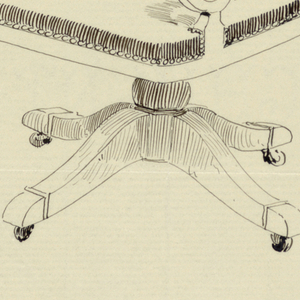 Drawing, Designs for Chairs