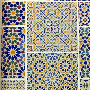 Book Illustration, The Grammar of Ornament, Moresque no. 5, plate XLIII, 1856