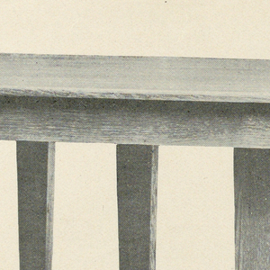 Photograph, Design for Cottage Extension Table, 1900–05