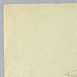 Drawing, Design for Sideboard with Top Shelf Supported by Volutes, 1900–05