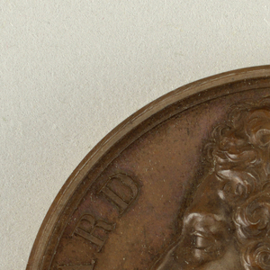 Galerie métallique des grands hommes français (Great Men of France) Medal, ca. 1824