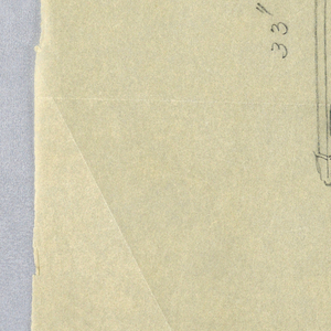 Drawing, Design for Serving Table with Two Drawers and Convex Front, 1900–05