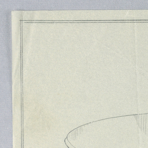 Drawing, Design  for Oak Round Table and Chair, 1900–05