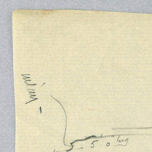 Drawing, Design for Sideboard of Mahogany with Serpentine Front, 1900–05