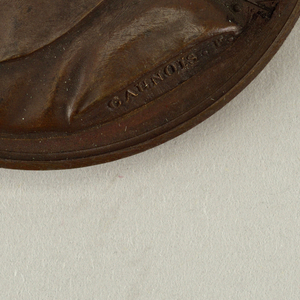 Galerie métallique des grands hommes français (Great Men of France) Medal, 1819