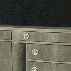 Photograph, Sideboard with Four Legs and Tri-Partite Front, 1900–05