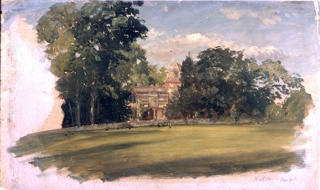 Drawing, House in Hudson, New York, 1880–85