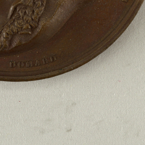 Galerie métallique des grands hommes français (Great Men of France) Medal, 1817