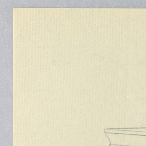 Drawing, Design for Dining Table of Mahogany with Animal Paw Feet, 1900–05