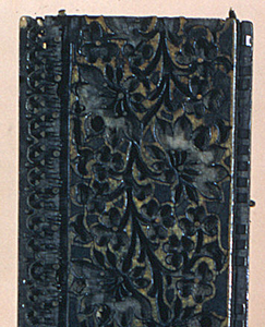 Printing Block, late 18th century