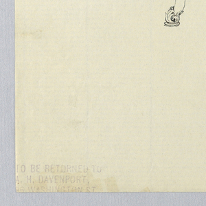 Drawing, Design for Rectangular Writing Table No. 8 with Four Drawers, 1900–05