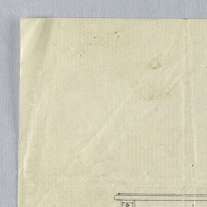 Drawing, Design for Writing Table for Mr. Dorn in Two Views, 1900–05