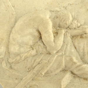 Plaster Cast, Antique Cameo