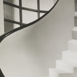 Photograph, Photograph of Spiral Staircase in Robert Mallet-Stevens House, Paris, 1927