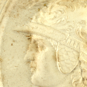 Plaster Cast, Antique Cameo