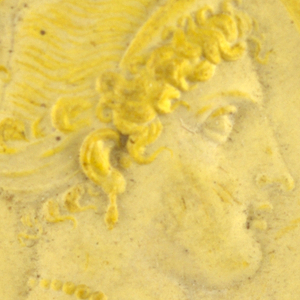 Plaster Cast, Antique Cameo