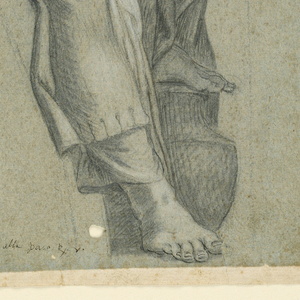 Drawing, The Phrygian Sybil from Raphael’s Fresco in St. Maria della Pace, ca. 1800
