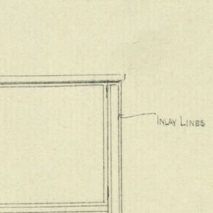 Drawing, Design for Highboy and Chest