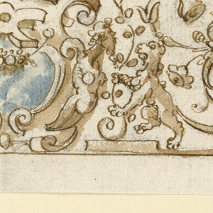 Drawing, Design for a Frieze, 1600–1625